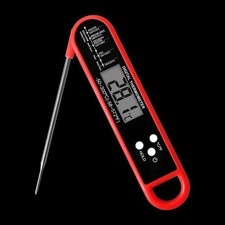 Instant Read Digital Meat Thermometer For Kitchen Food Cooking BBQ Grill Smoker