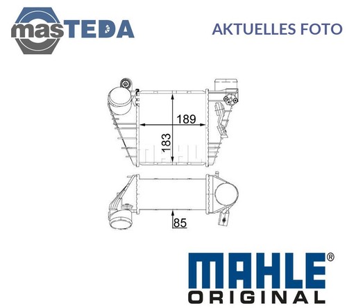 CI 22 000S LADELUFTKÜHLER KÜHLER LADELUFT MAHLE ORIGINAL FÜR SEAT LEON