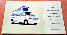 VW * 1997 EuroVan Camper * Original 6-Panel Brochure * VG COND * FREE SHIPPING