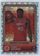 2024 Topps Chrome McDonald's All American McFlurry Refractor Flory Bidunga 13gp