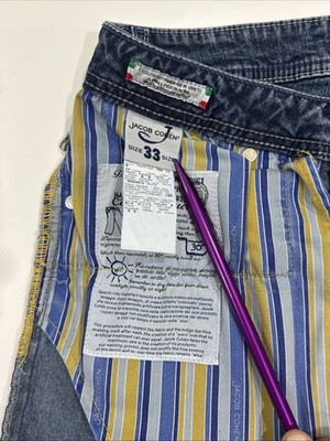 Jacob Cohen Style 622 Jeans Mens W32/L32 Custom Handmade In Italy