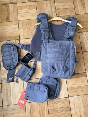 Mission Critical Tactical Baby Carrier Gray Adjustable Strap