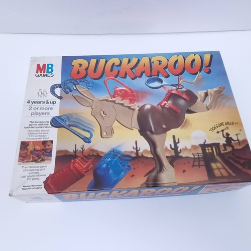 Vintage Buckaroo by MB 'The Saddle-Stacking Game!' 1986 Edition Spares ...