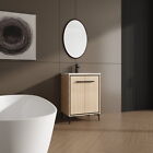 24/30 Bathroom Vanity Storage Cabinet with Ceramic Sink Top Basin Vanities Combo