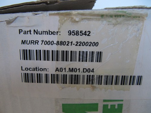(Box von 7) Murr Kabelset 3P M8 Stecker auf M8 Buchse 90 Grad 2M 7000-88021-2200200 - Bild 2 von 4