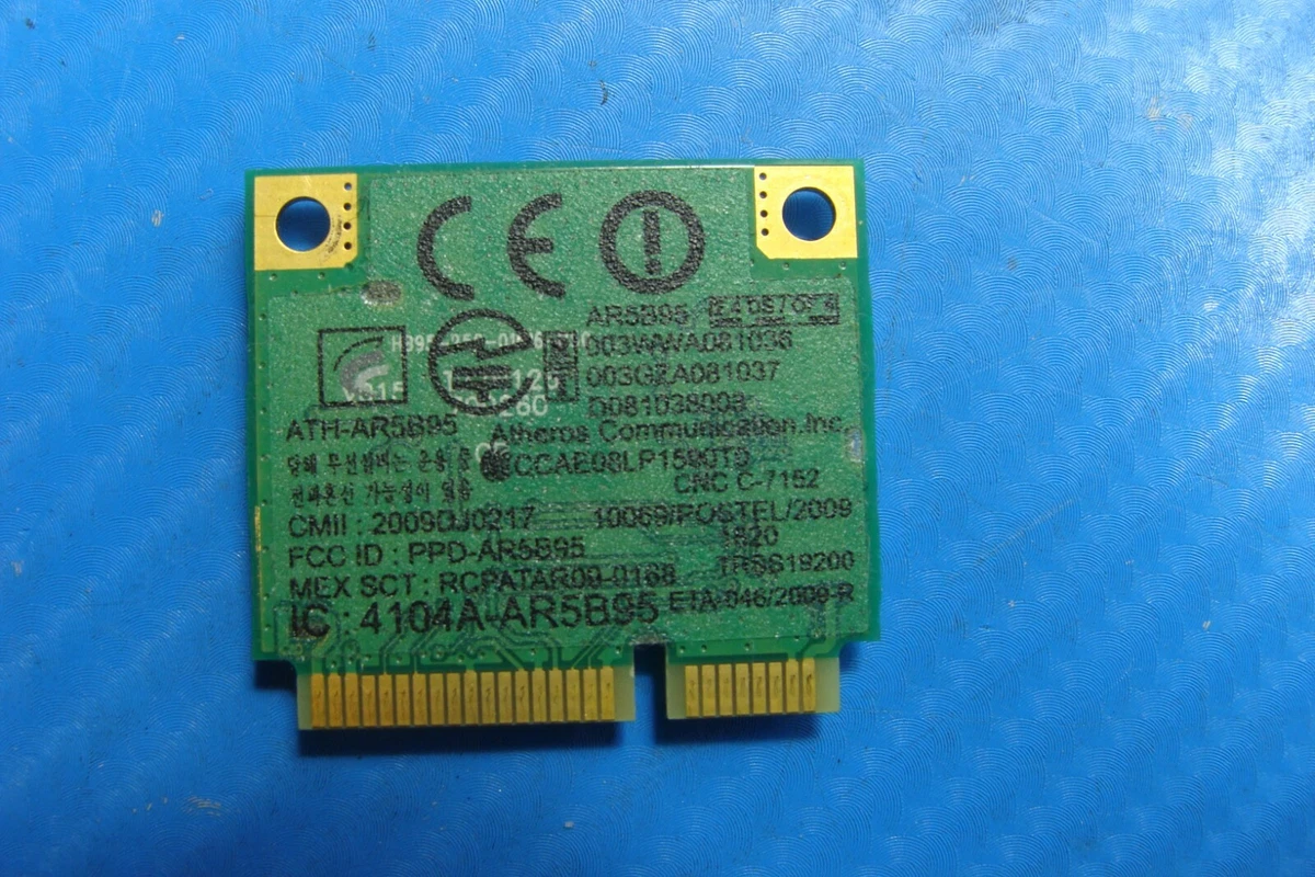 Sony VAIO PCG-71312L 15.6" Genuine Laptop Wireless WiFi Card.