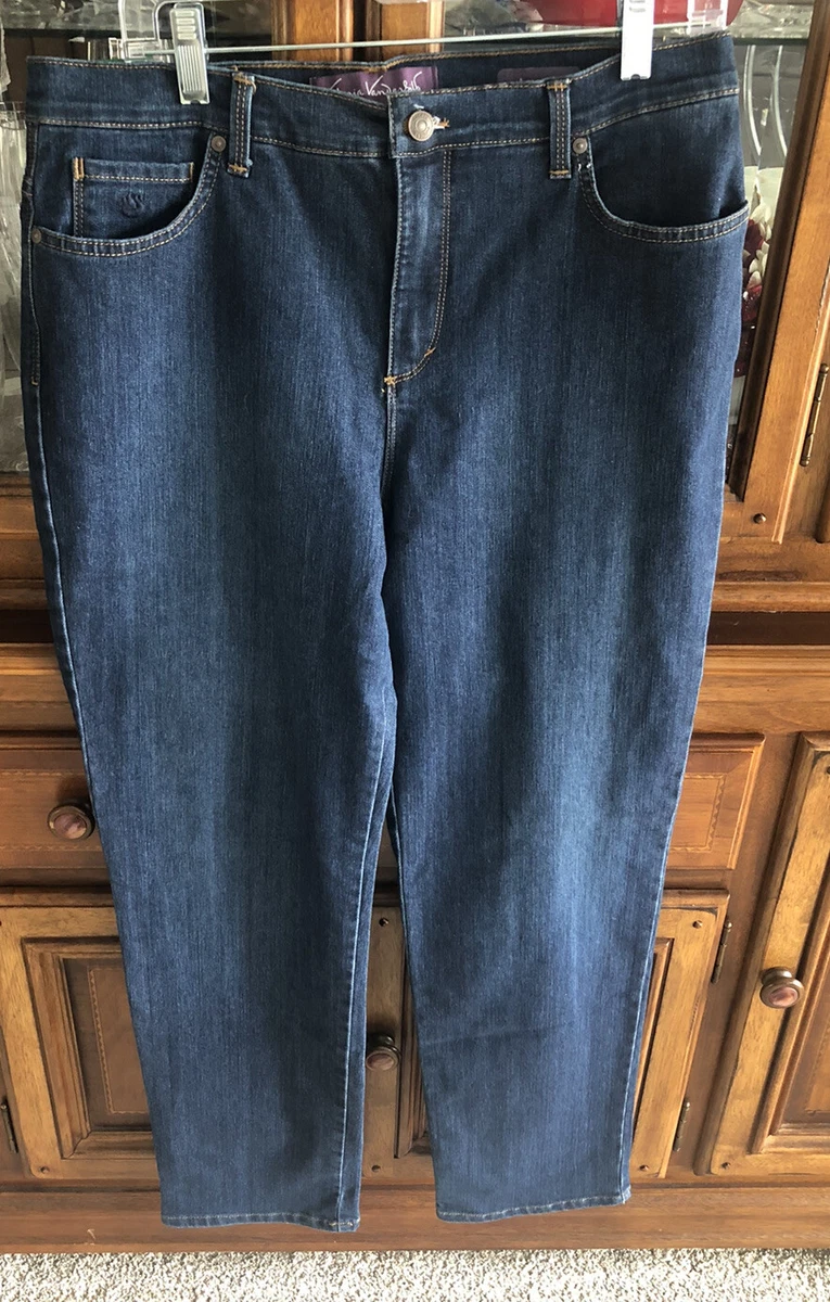 Gloria Vanderbilt Amanda Jeans 12 Short Plus Heritage Fit Tapered