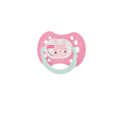 Fisher-Price Girls 4 Pack Orthodontic Pacifiers- Lets Play, 0+ Months, FD51245 - 第 2/6 張圖片