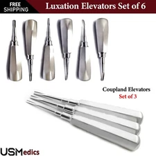 Dental Extraction Kit Luxating Elevators Coupland Loosen Warwick James Tooth NEW