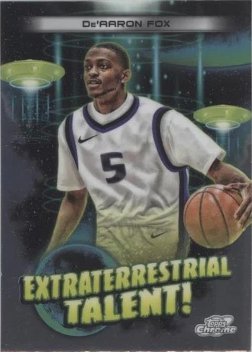 2023-24 Topps Cosmic Chrome - De'Aaron Fox #ET-12