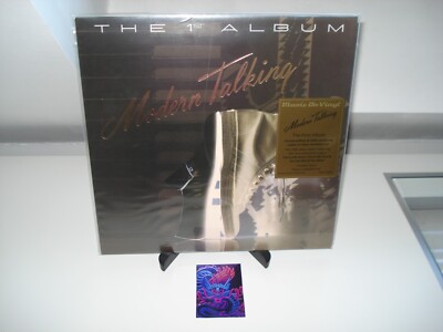 Modern Talking The First Album Limited Numbered Edition Silver Marbled Vinyl NEU