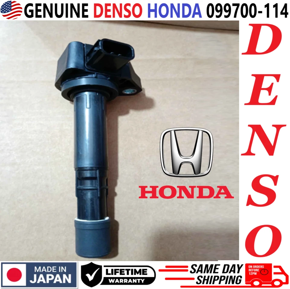 Bobinas de encendido DENSO x6 originales para Honda Civic Pilot Ridgeline 2001-2008 3,5 L Foto 4 de 4