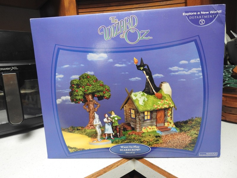 Department 56 Wizard Of Oz "Want To Play Scarecrow"?