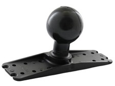 RAM Mount 3" x 11" Universal Marine Electronics Base Plate with 3.38" Ball