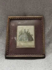 Antique Beatrice Deste Milano Victorian Italy Frame 