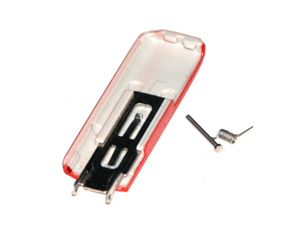 Puerta/cubierta de batería para cámara digital Sanyo VPC-T1496 (rojo) - Piezas de reparación Foto 3 de 3