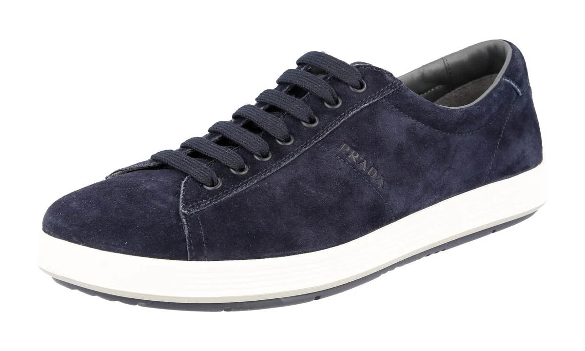 Prada blue trainers clearance