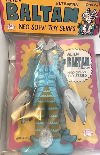 Alien Baltan Neoplayerone Neo Sofvi Toy Series Painted Vinyl Figure WF2024Summer - Picture 2 of 2