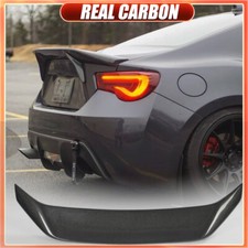 Real Carbon Rear Trunk Spoiler Wing For Subaru Brz Scion Frs Toyota Ft86 Gt86 Real Carbon Rear Trunk Spoiler Wing For Subaru Brz Scion Frs Toyota Ft86 Gt86