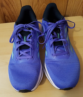 ADIDAS RESPONSE RUNNING SHOE MEN 10.5 COBALT BLUE ORTHOLITE IH6006 PRE-OWNED VGC