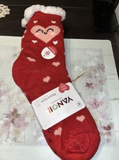 Yanoir Fleece Fuzzy Slipper Socks-O NEW  