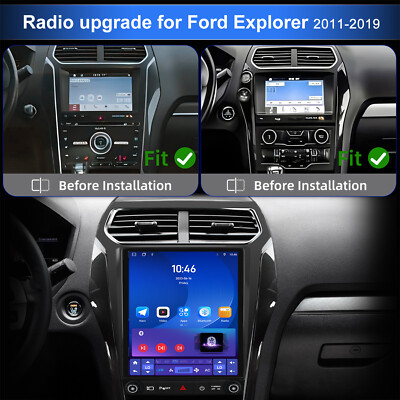 12,1'' Für Ford Explorer 2011-2019 Android 2+32G Autoradio Radio GPS AHD Carplay