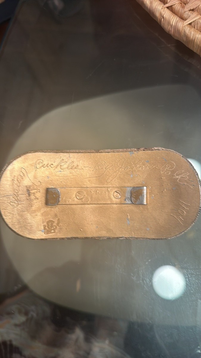 Vintage Handcrafted Custom Made Belt Buckle by Johnny Polk  display picture 2