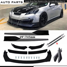For Hyundai Genesis Coupe Front Rear Bumper Lip Spoiler Splitter Side Skirt Body