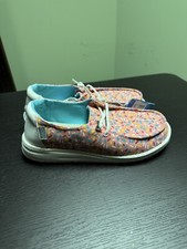 Hey Dude Wendy Youth Pink Sprinkles Shoes US Youth 3 Women 4 - EU 35 40069-6UO