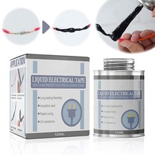 Liquid Electrical Tape 125 Ml Black Liquid Insulating Glue Fast Dry Insulation W