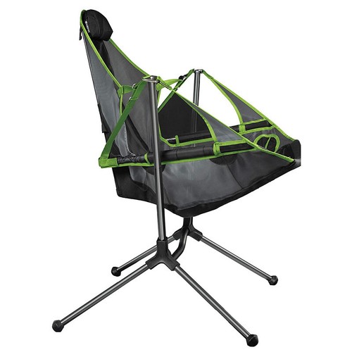 Aluminum Alloy Folding Camping Rocking Swing Chair Outdoor Hiking Chair Green - Picture 7 of 9