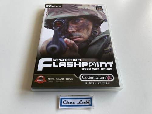 Jeu PC Operation Flashpoint : Edition Complète – Bon état, Boîte Et Livret Inclus