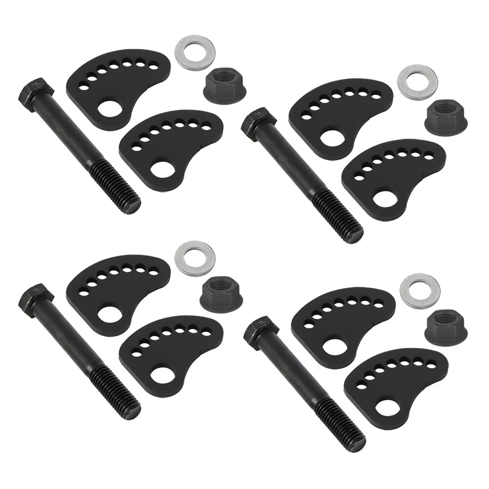 Fijación de alineación de bloqueo de inclinación para 99-18 Silverado Sierra 1500 brazo superior leva kit de pernos Foto 3 de 4