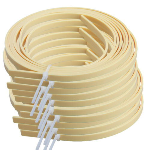 10Pcs Guitar Bindings Purfling Strips ABS Cream Inlay 1650x5x1.5mm Guitar Parts - Picture 1 of 3
