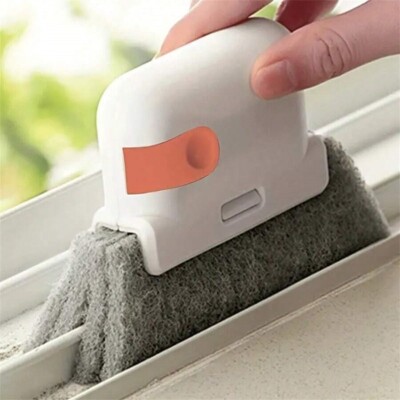 1 pc Window Track Cleaning Brush, Glass Track Cleaning Tool Gap Brush for sink