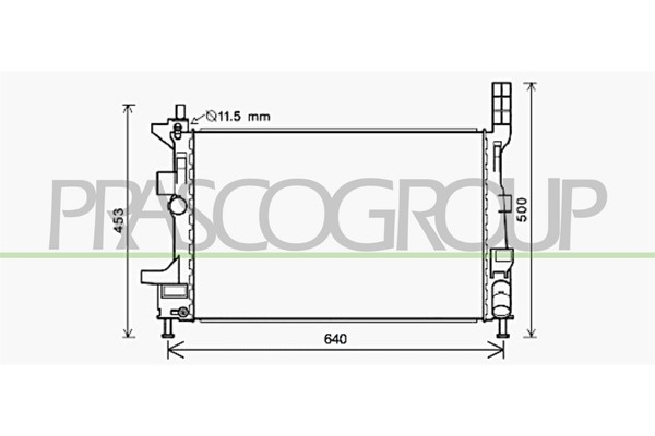 KüHler WasserküHler FüR Ford Transit Connect V408 Kasten Tourneo Connect/Grand-image