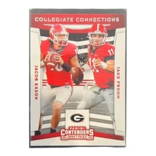 2020 PANINI CONTENDERS DP COLLEGIATE CONNECTIONS #15 - JACOB EASON JAKE FROMM