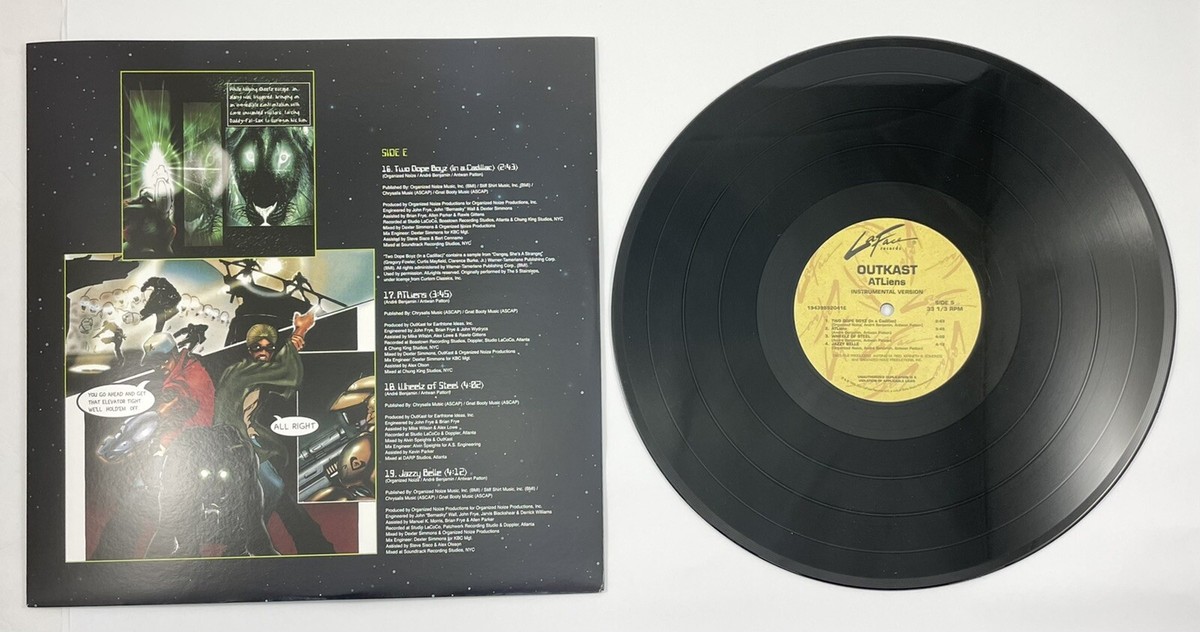 OUTKAST ATLIENS 2021 4-LP NM Vinyl Record Slip Case EXC