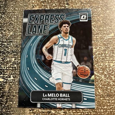 2022-23 Panini Donruss Optic Express Lane #11 Lamelo Ball Charlotte Hornets