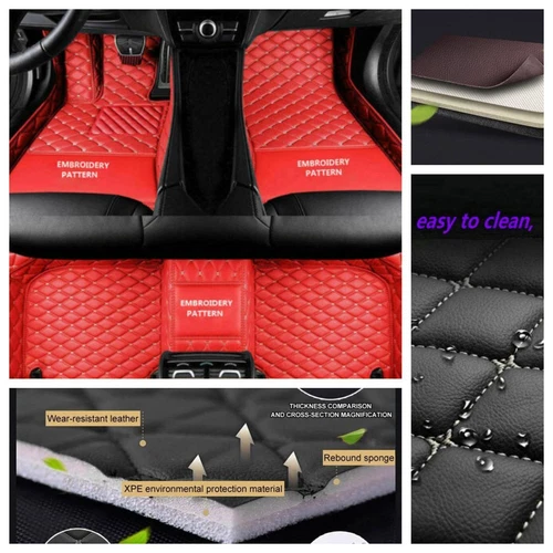 Fit Ford Crown Victoria Fusion Taurus Car Floor Mats Auto Carpets Waterproof Mat - Imagen 29 de 41