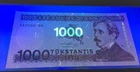 LITHUANIA Set of 100, 500 and 1000 Litu (1991-94) Litas NEVER ISSUED Banknotes
