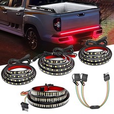 60 Inch Led Truck Bed Light Strip With Tailgate Bar And Y Splitter Multi Color
