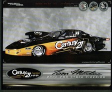 Tom Martino Pro Stock Pontiac Firebird Century 21 NHRA print 2000