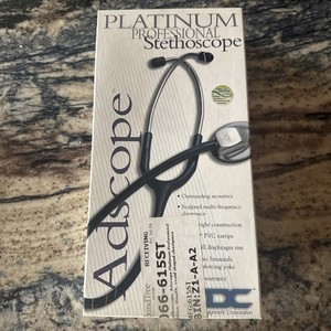 ADC 615ST Tactical Black platinum Stethoscope