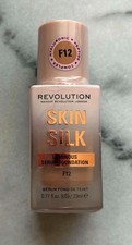 Revolution Skin Silk Luminous Serum Foundation F12 Hyaluronic Acid