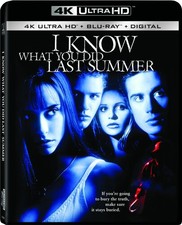 I Know What You Did Last Summer New 4K UHD Blu-ray Ltd Ed, With Blu-Ray, 4K