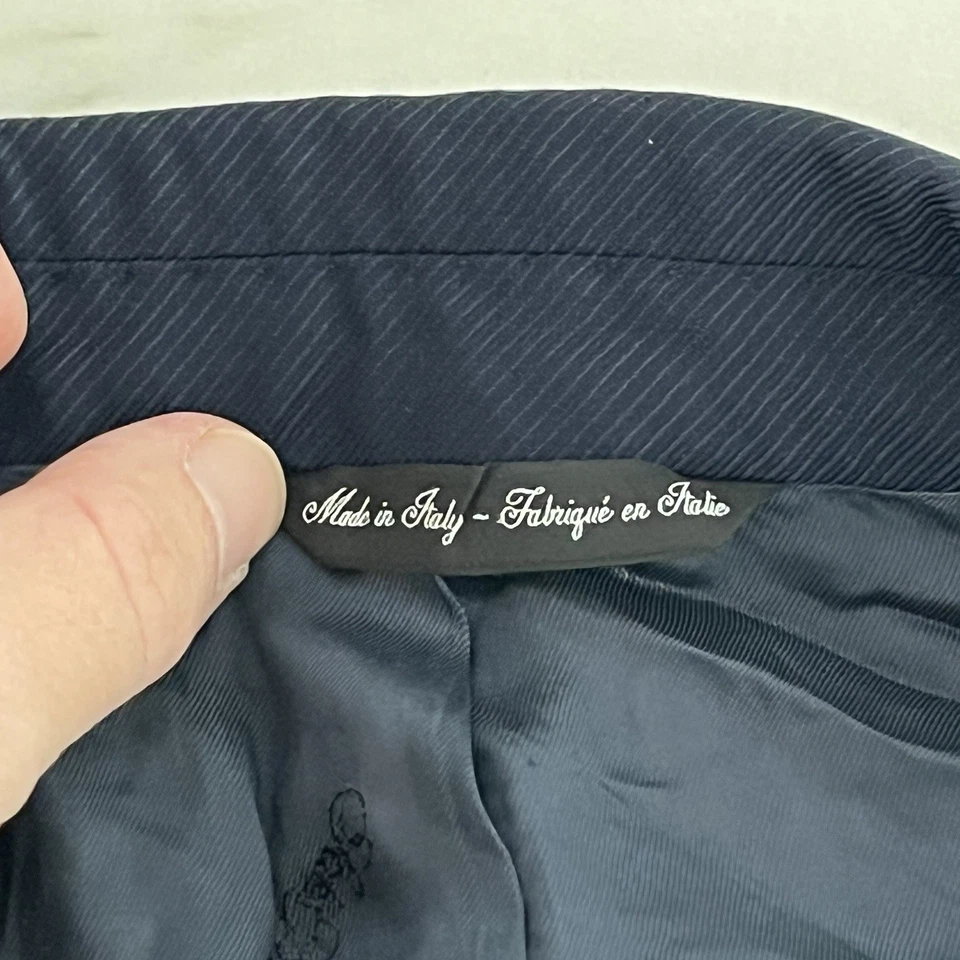 Saks Ermenegildo Zegna костюм 2 изделия классический шерсти Италии путешественник #5362 размер 46R - Изображение 4 из 4