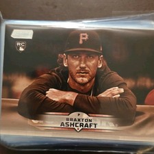 Topps Stadium Club Braxton Ashcraft Rookie Baseball Card 2025 Pirates #190