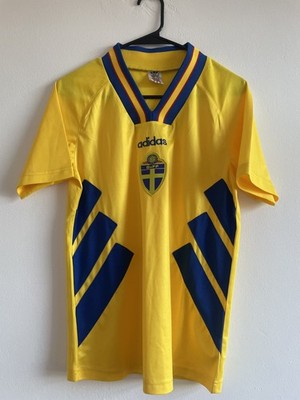 Schweden Fußball Trikot 1994-1996 Retro Größe S