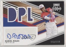 2020 Elite Extra Edition DPL Material Signatures Black Daniel Rojas Auto 0g4